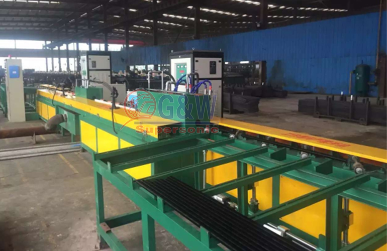 Long rod production line